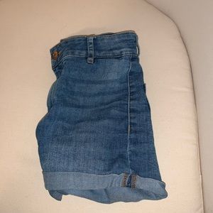 blue denim shorts by H&M